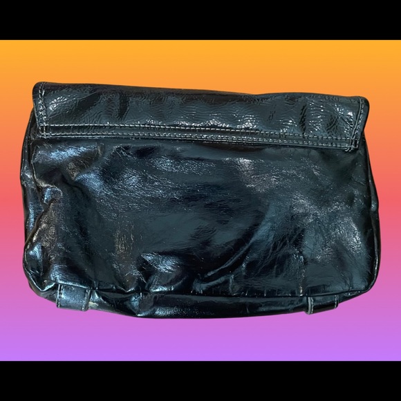Nine & Co. Black Faux Leather Clutch - Used - Picture 2 of 8